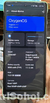 Oneplus 11R 16 GB 256GB